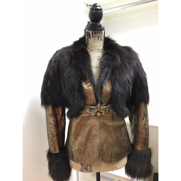 B2 BALIZZA Genuine Premium Fur and Lamb Jacket - Picture 3 of 7